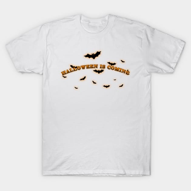 halloween is coming T-Shirt by Genetics art